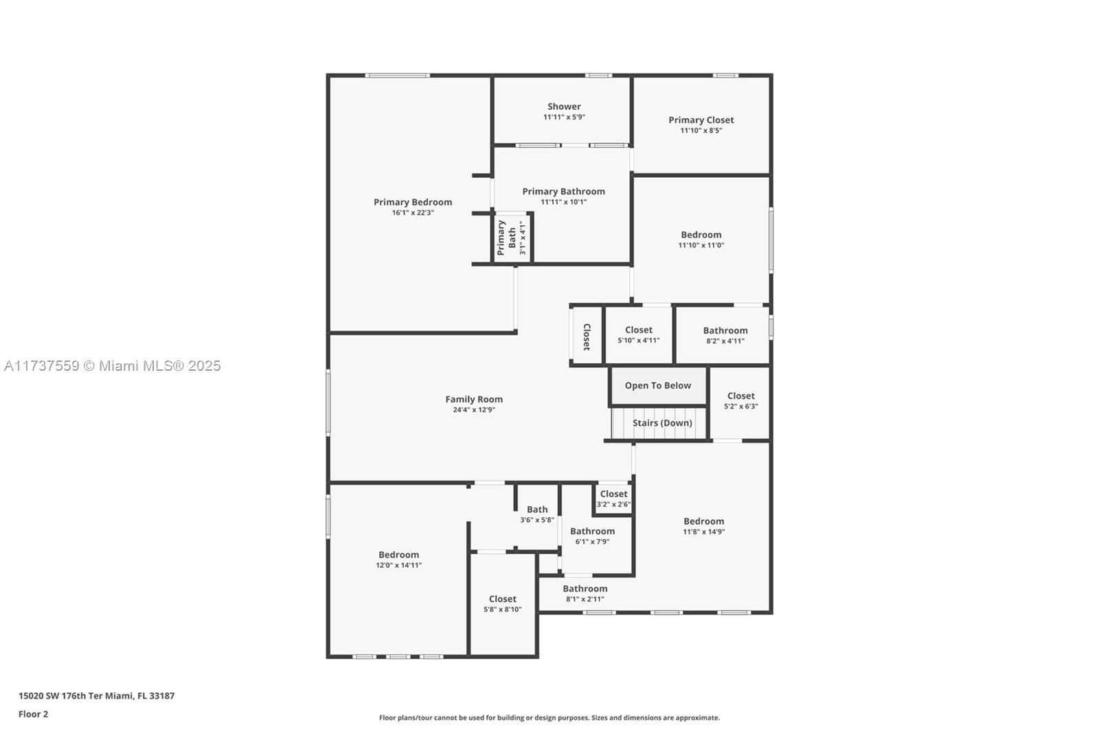 Real estate property located at 15020 176th Ter, Miami-dade, Venetian Parc, Miami, FL