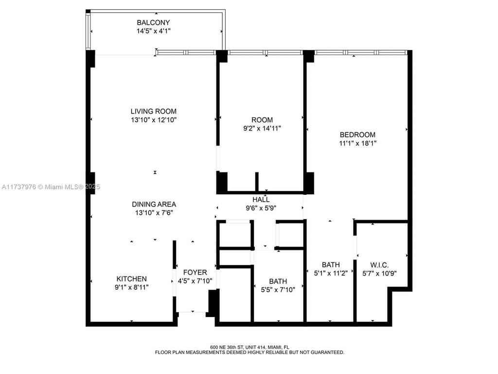 Real estate property located at 600 36th St #414, Miami-dade, Charter Club Condo, Miami, FL