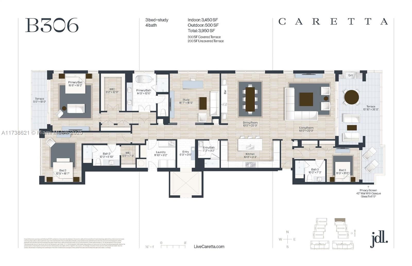 Real estate property located at 1011 Us Highway One B306, Palm Beach, Caretta, Juno Beach, FL
