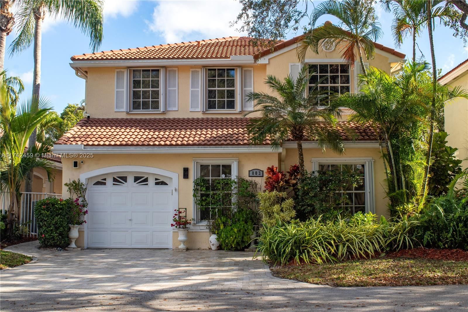 Real estate property located at 803 Garnet Circles, Broward, Sector 5 Parcel, Weston, FL