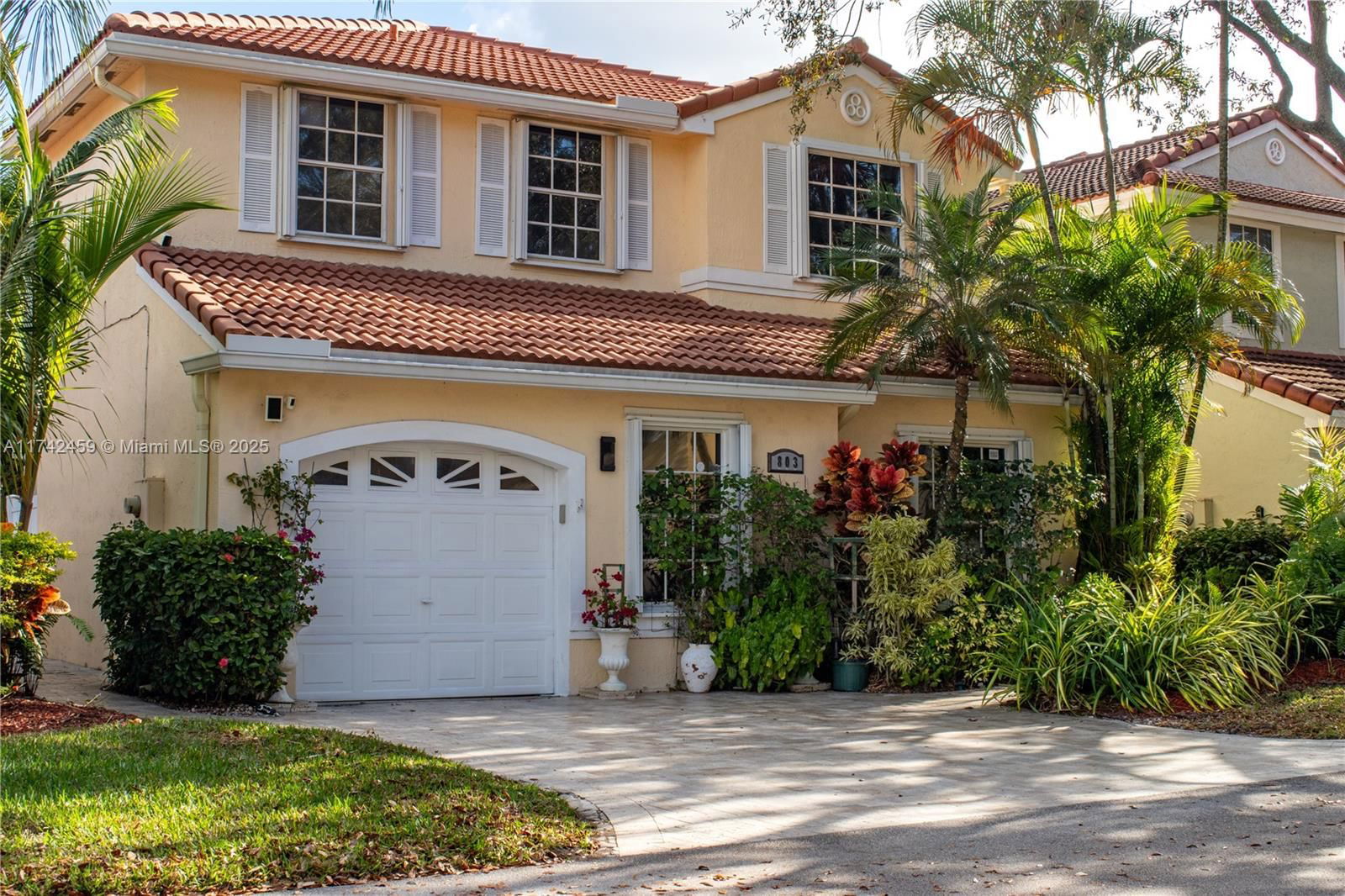 Real estate property located at 803 Garnet Circles, Broward, Sector 5 Parcel, Weston, FL