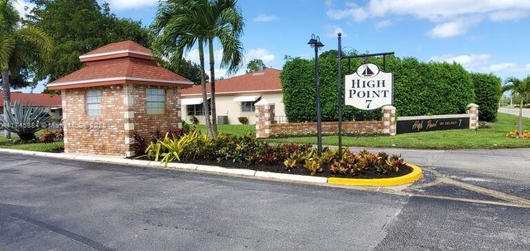 Real estate property located at 470 High Point Dr A, Palm Beach, High Point Of Delray Beac, Delray Beach, FL