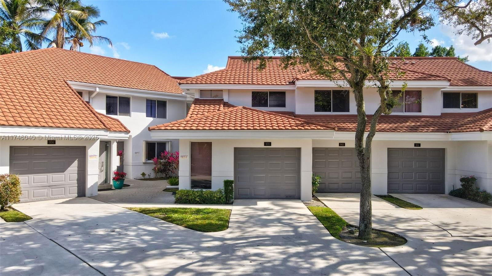 Real estate property located at 970 93rd Ave #970, Broward, Parc Court Condo, Plantation, FL
