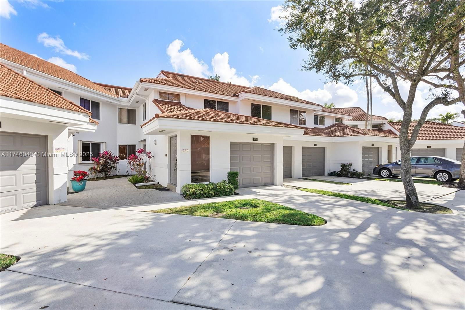 Real estate property located at 970 93rd Ave #970, Broward, Parc Court Condo, Plantation, FL