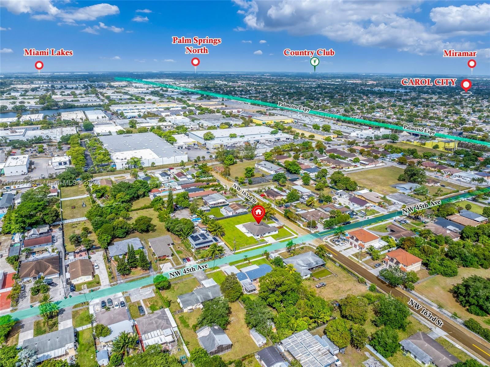 Real estate property located at 16298 45th Ave, Miami-dade, Venetian Acres, Miami Gardens, FL