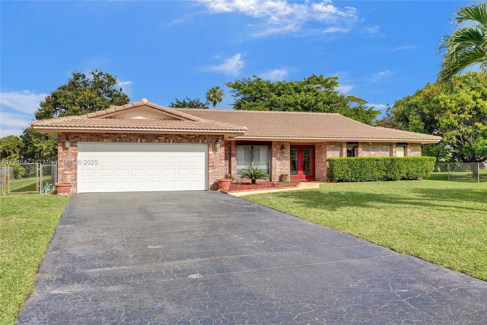 Real estate property located at 1368 86th Way, Broward, Ramblewood South, Coral Springs, FL