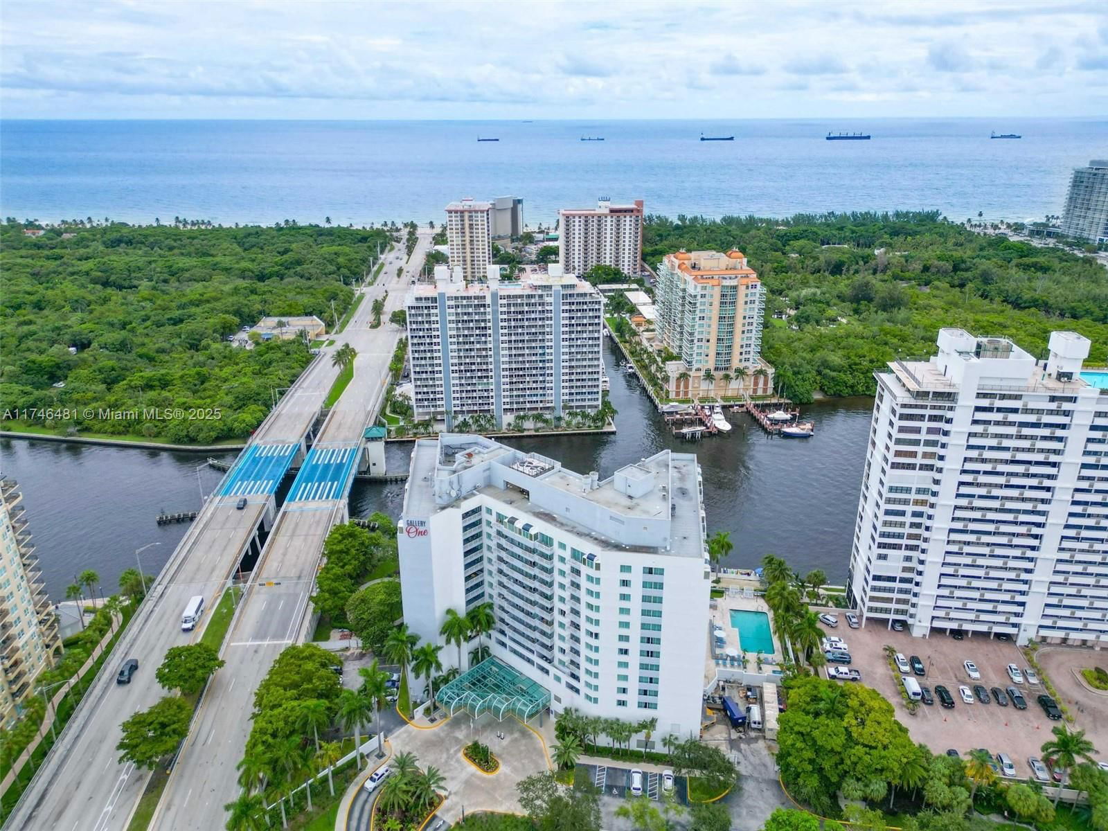 Real estate property located at 2670 Sunrise Blvd #615, Broward, Gallery One Condo, Fort Lauderdale, FL