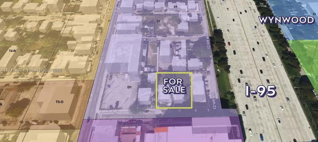 Real estate property located at 681 30th St, Miami-dade, Northern Blvd Track, Miami, FL