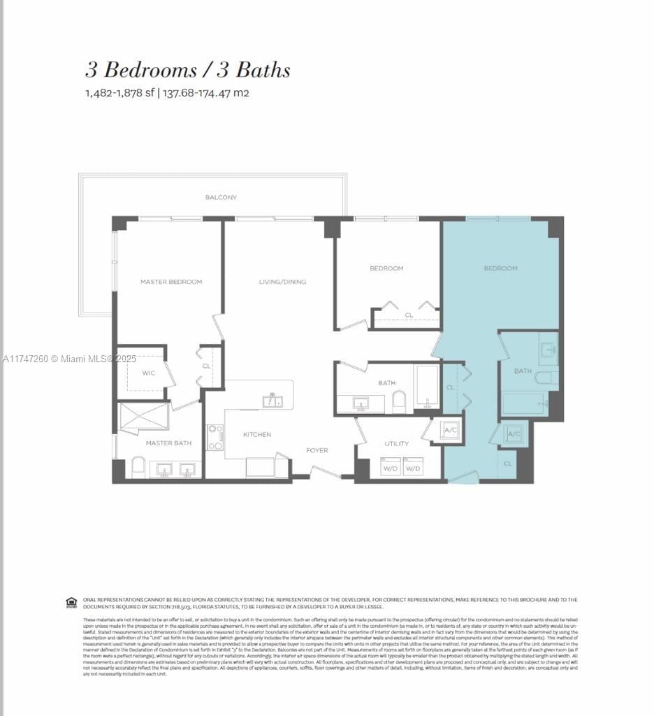 Real estate property located at 5350 84th Ave #601, Miami-dade, 5350 Park Condo, Doral, FL