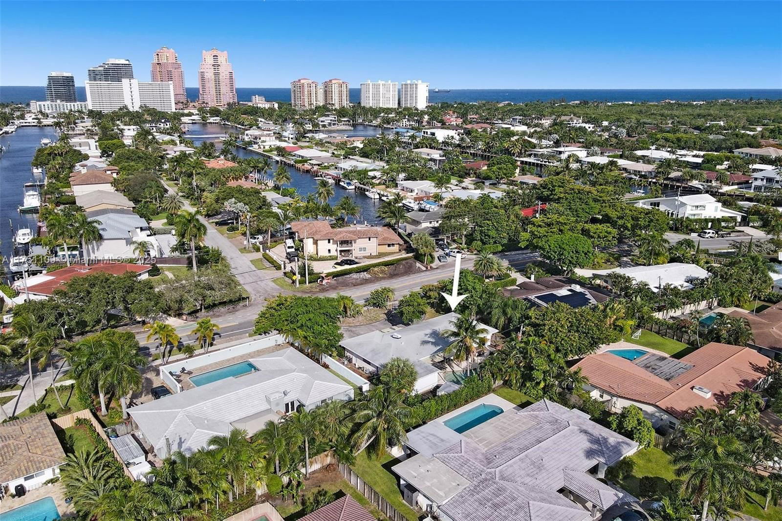 Real estate property located at 2441 Bayview Dr, Broward, Coral Ridge Galt Add, Fort Lauderdale, FL