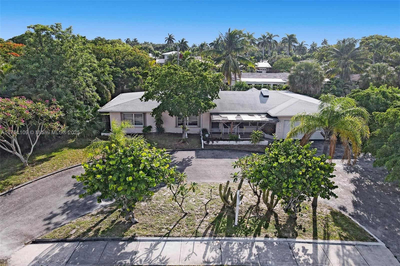 Real estate property located at 2441 Bayview Dr, Broward, Coral Ridge Galt Add, Fort Lauderdale, FL