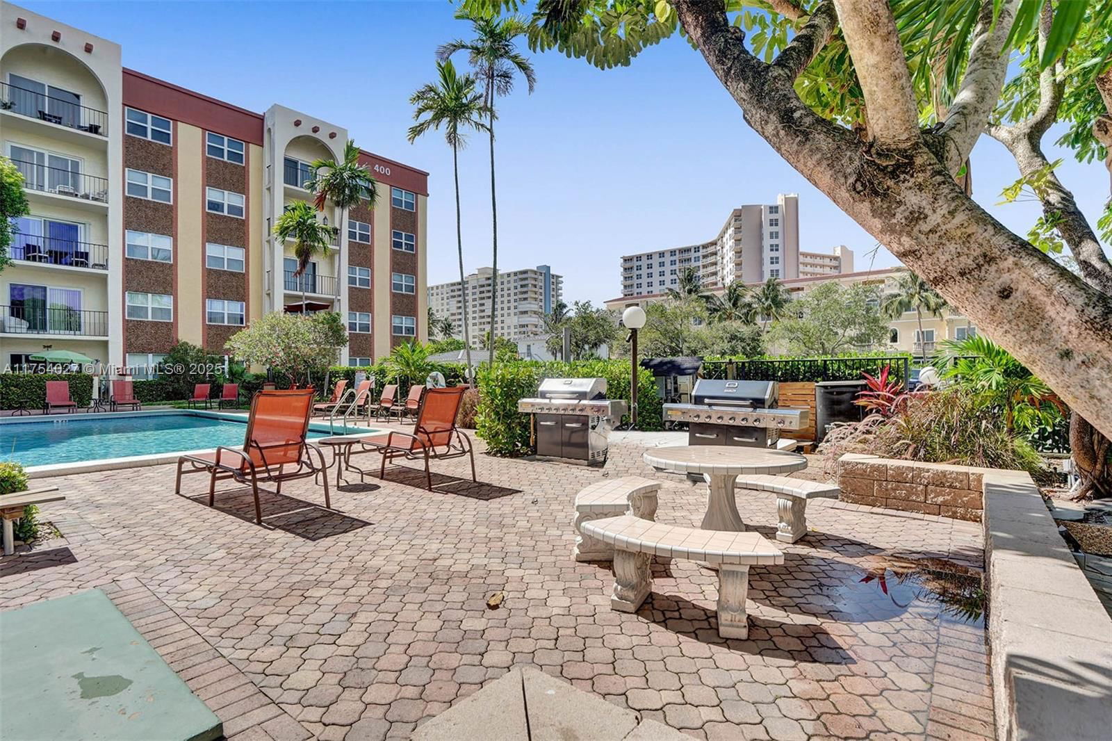 Real estate property located at 400 Riverside Dr #201, Broward, Lado Del Rio Condo, Pompano Beach, FL