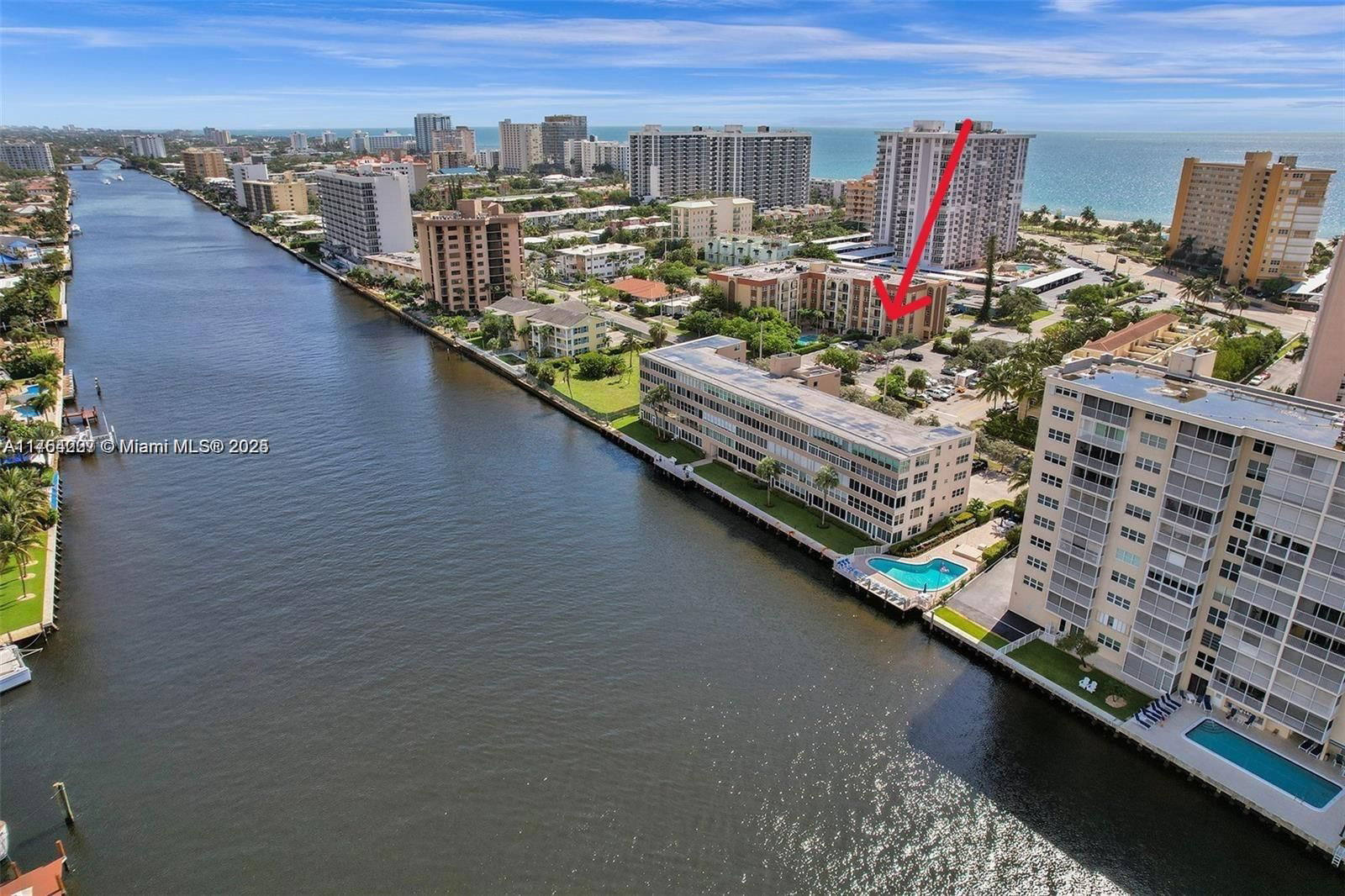 Real estate property located at 400 Riverside Dr #201, Broward, Lado Del Rio Condo, Pompano Beach, FL