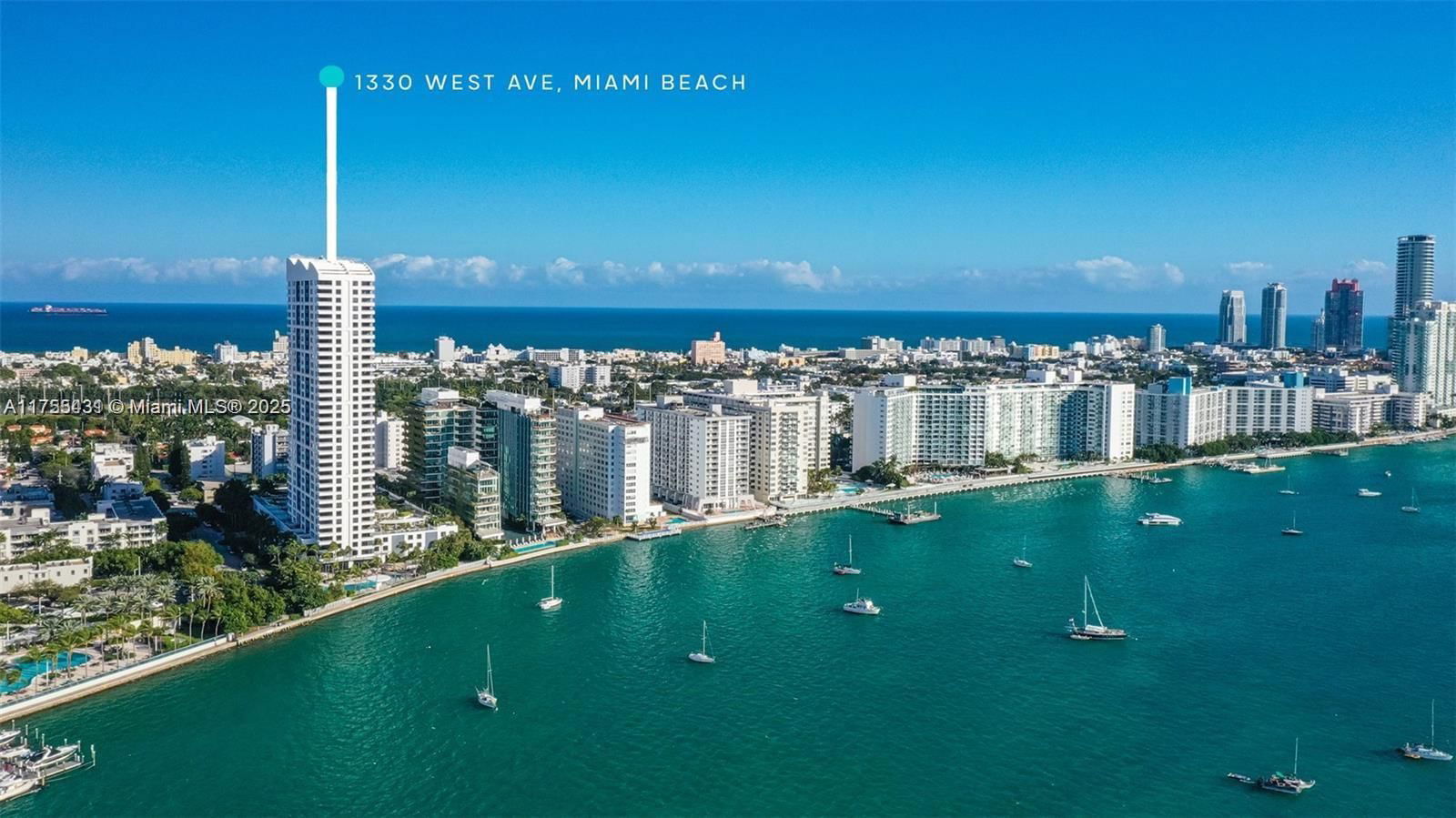 Real estate property located at 1330 West Ave #808, Miami-dade, The Waverly At South Beac, Miami Beach, FL