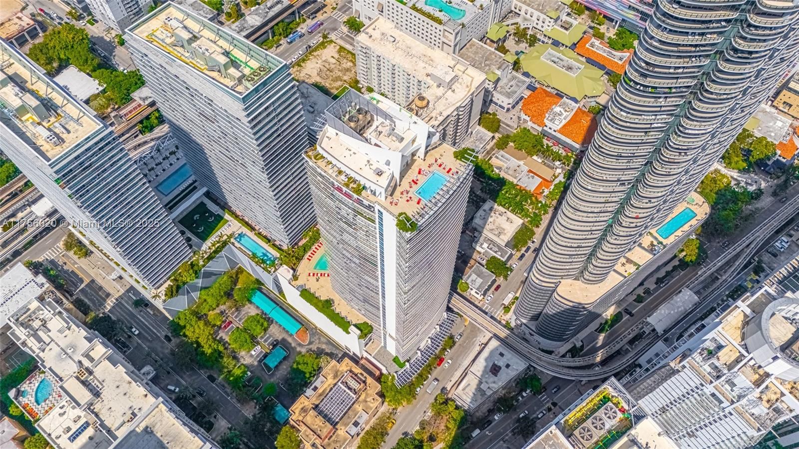Real estate property located at 1100 Miami Ave #3303, Miami-dade, 1100 Millecento Residence, Miami, FL