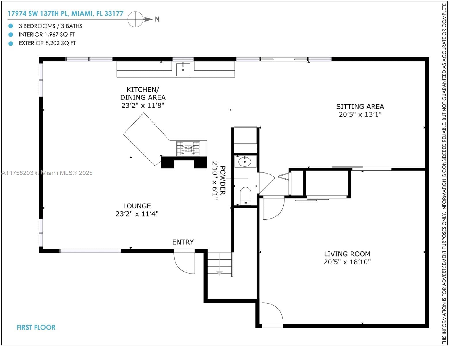 Real estate property located at 17974 137th Pl, Miami-dade, Three Lakes, Miami, FL