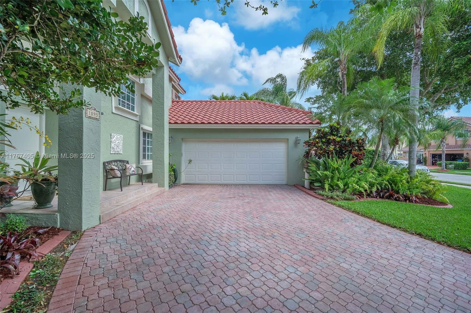 Real estate property located at 1095 Longview, Broward, Sector 5 Single Family, Weston, FL