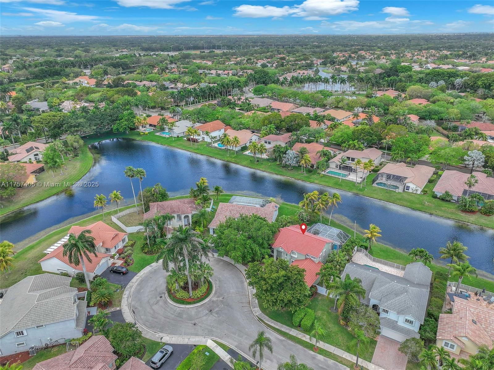 Real estate property located at 1095 Longview, Broward, Sector 5 Single Family, Weston, FL