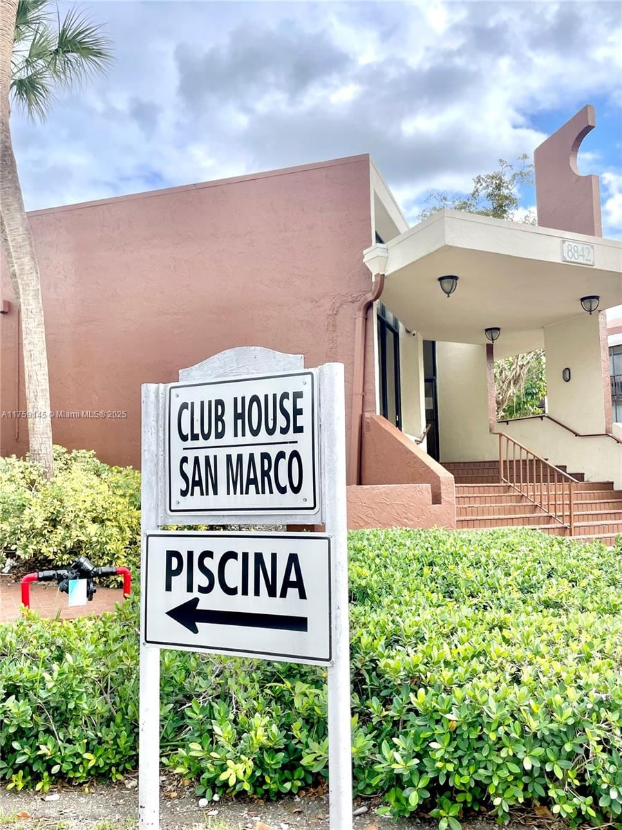 Real estate property located at 8870 Fontainebleau Blvd #103, Miami-dade, San Marco Condo, Miami, FL