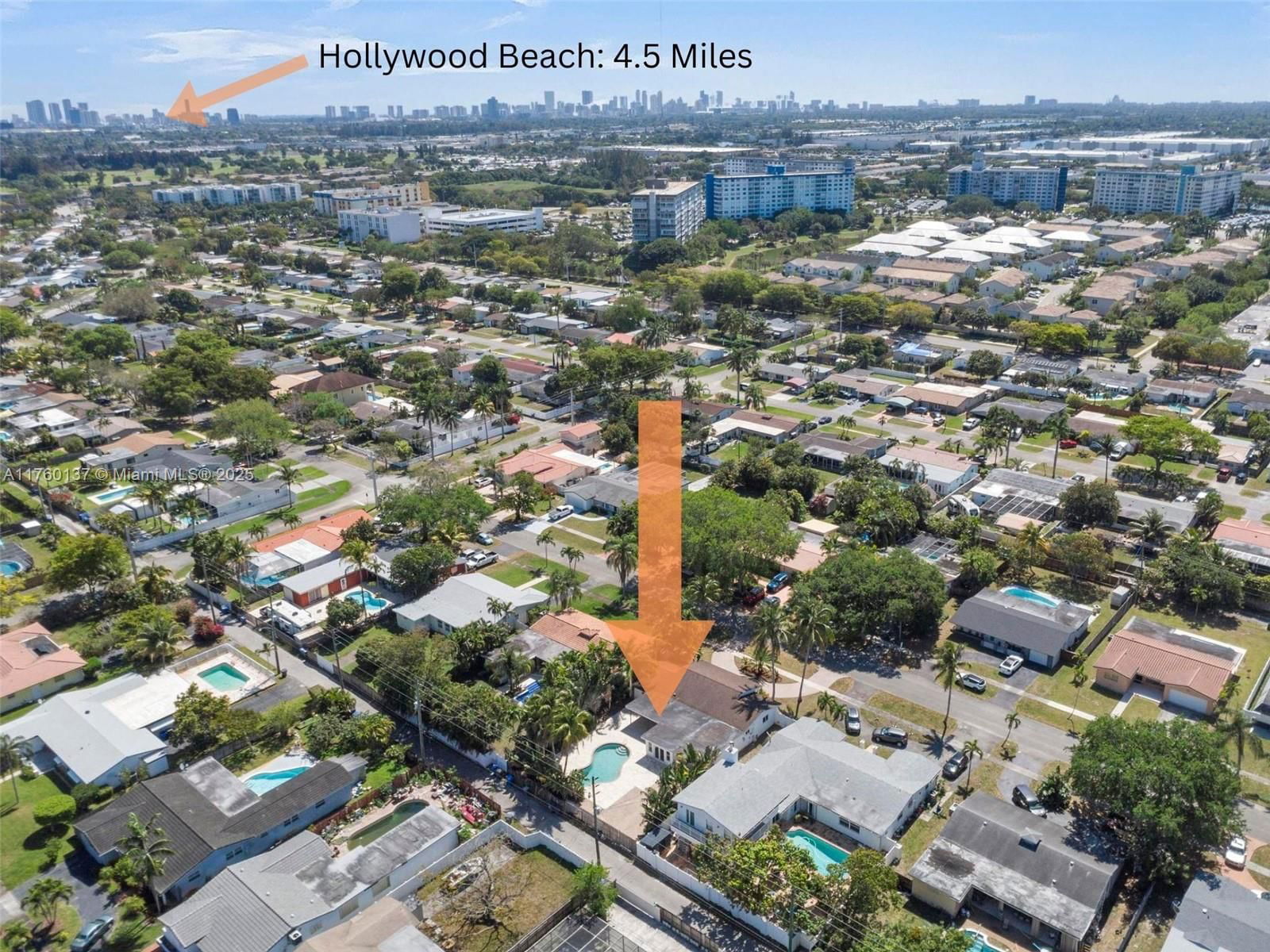 Real estate property located at 4217 Jefferson St, Broward, Hollywood Hills, Hollywood, FL