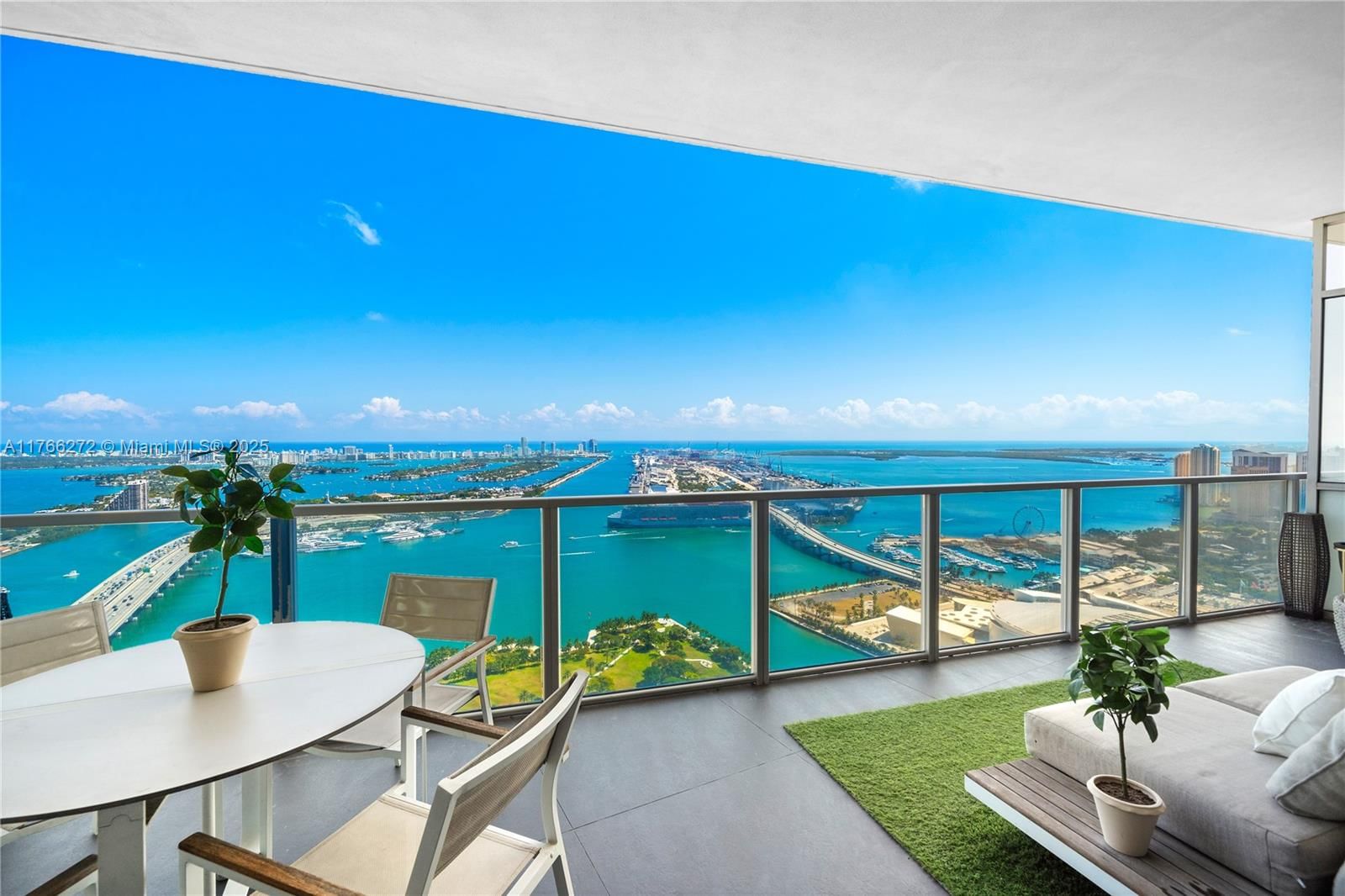 Real estate property located at 1100 Biscayne Blvd #5303, Miami-dade, Marquis Condo, Miami, FL