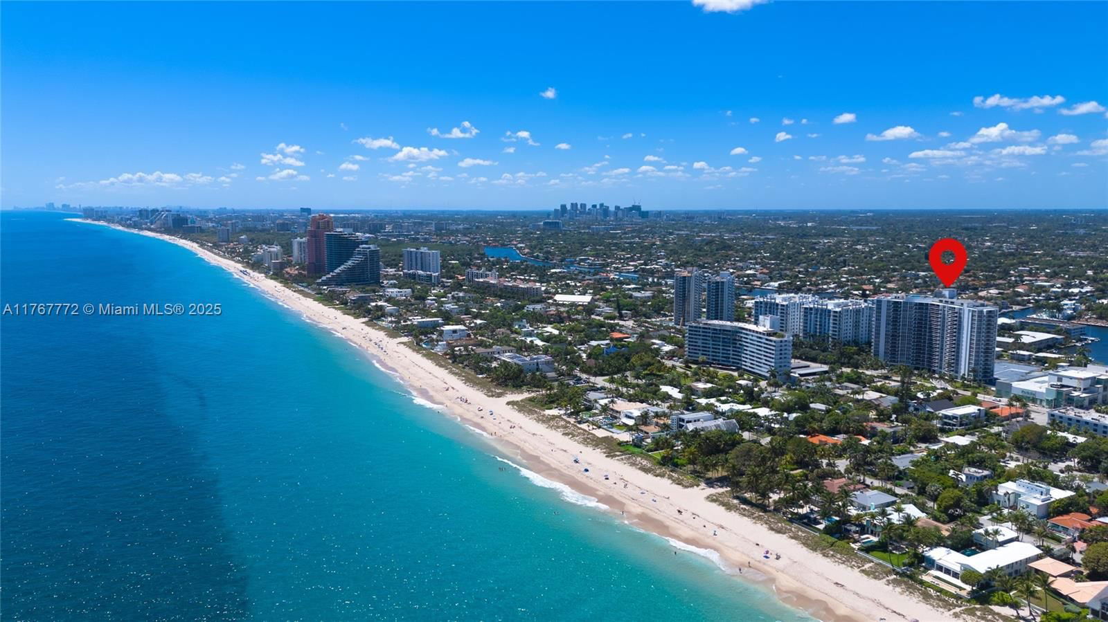 Real estate property located at 2841 Ocean Blvd #1806, Broward, Vantage View Condo, Fort Lauderdale, FL