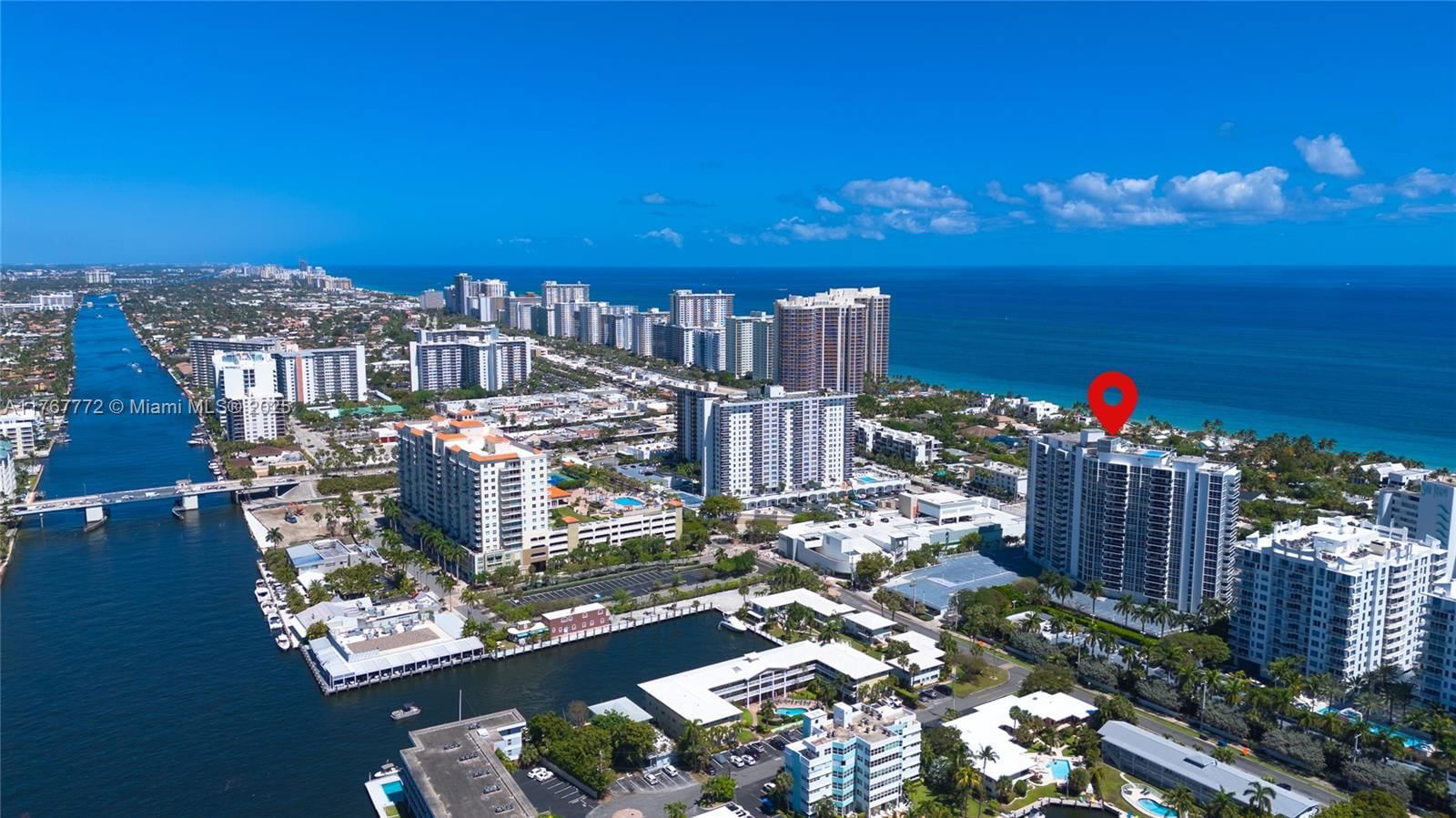 Real estate property located at 2841 Ocean Blvd #1806, Broward, Vantage View Condo, Fort Lauderdale, FL