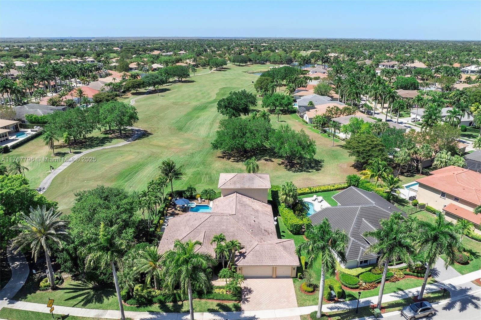 Real estate property located at 2541 Golf View Dr, Broward, Sector 7 - Parcels F G H, Weston, FL