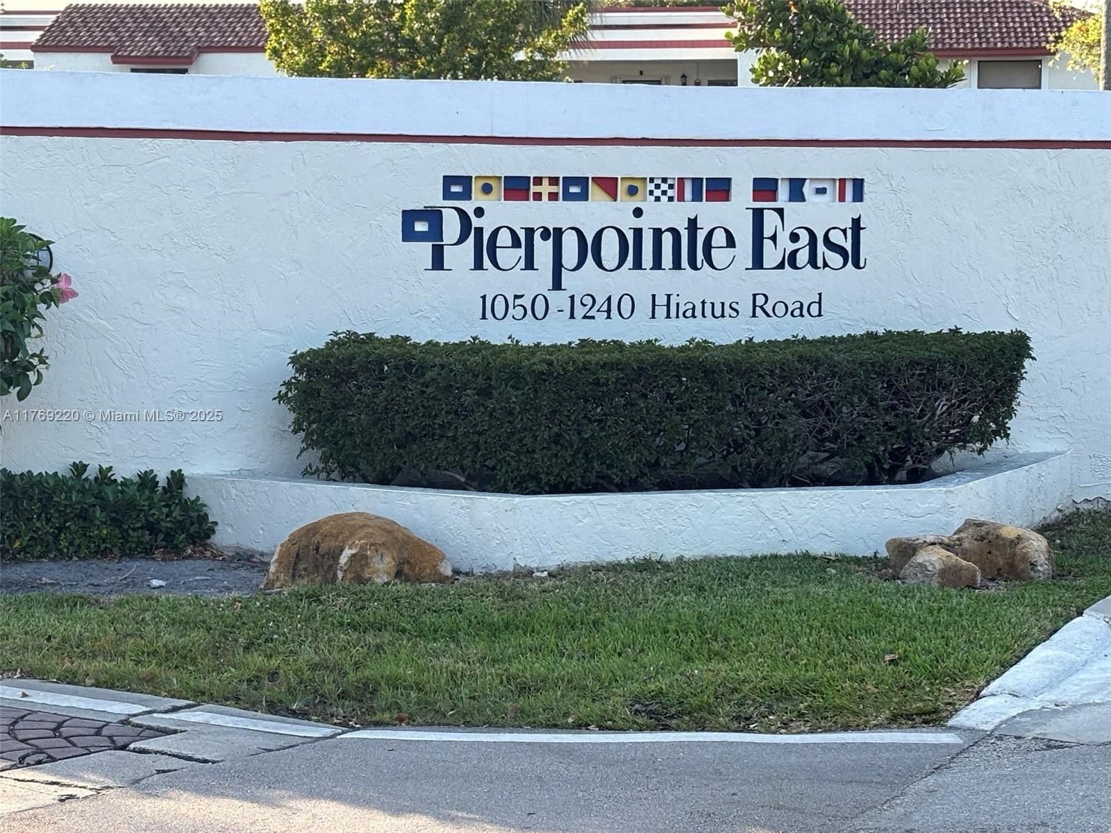Real estate property located at 1170 Hiatus Rd #1170, Broward, Pierpointe East Condo Two, Pembroke Pines, FL