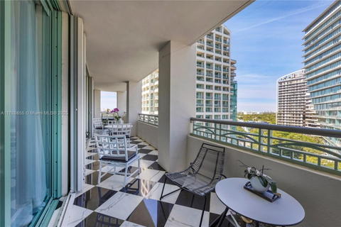 Real estate property located at 3400 27th Ave #1107, Miami-dade, The Tower Residences Cond, Miami, FL