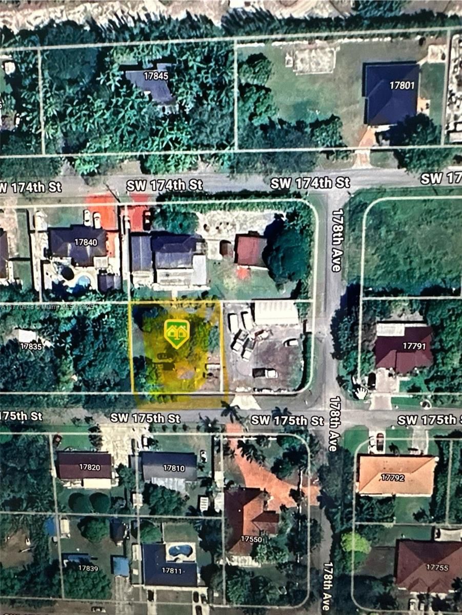 Real estate property located at 17830 174, Miami-dade, Inlikita Sec A, Miami, FL