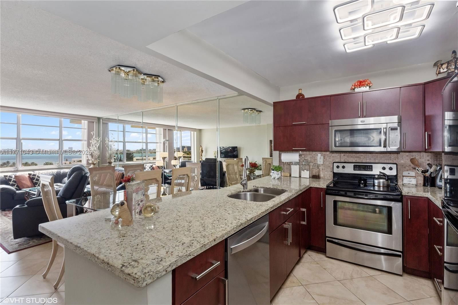 Real estate property located at 2100 Sans Souci Blvd A1003, Miami-dade, Bayview Towers Condo Sout, North Miami, FL