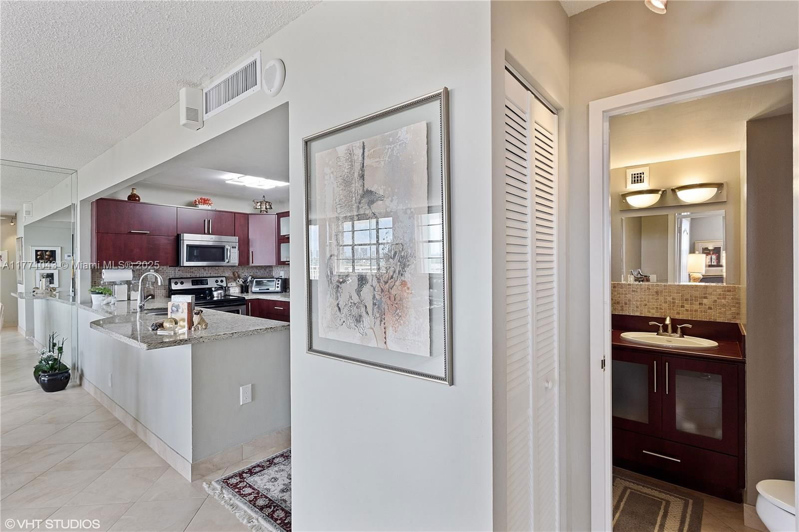 Real estate property located at 2100 Sans Souci Blvd A1003, Miami-dade, Bayview Towers Condo Sout, North Miami, FL