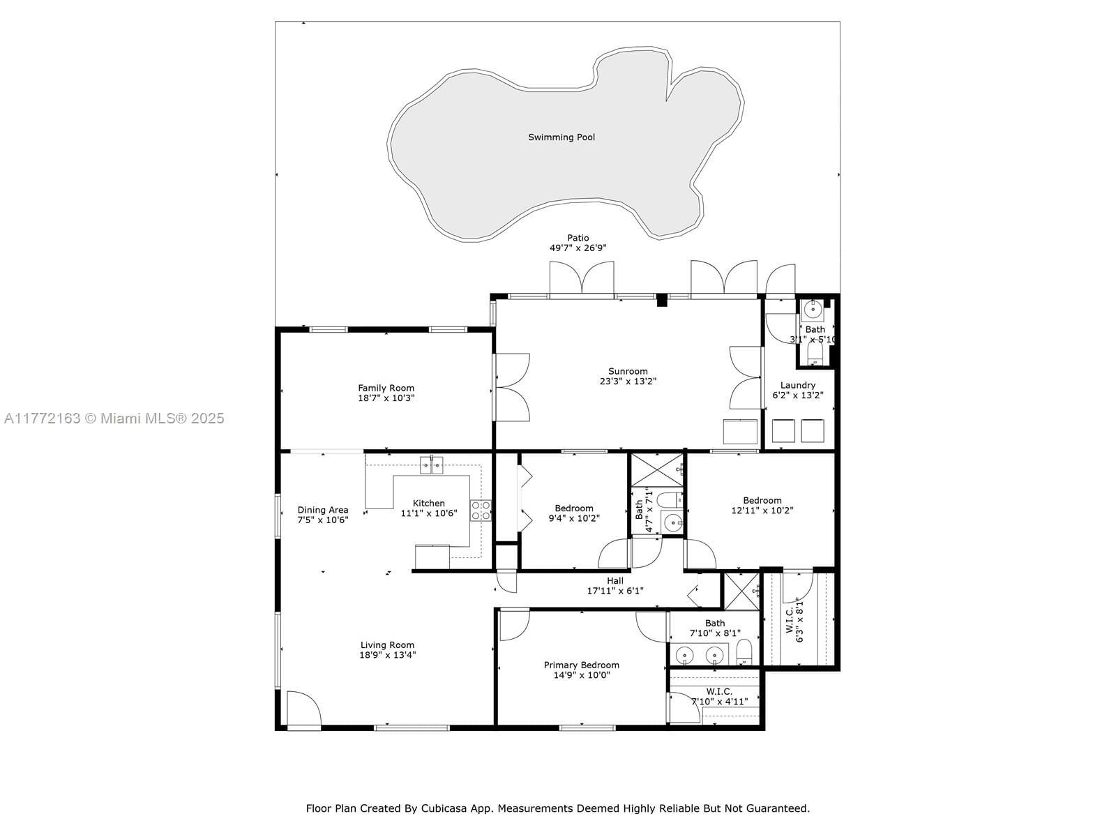 Real estate property located at 2801 107th Ave, Miami-dade, West Coral Park, Miami, FL