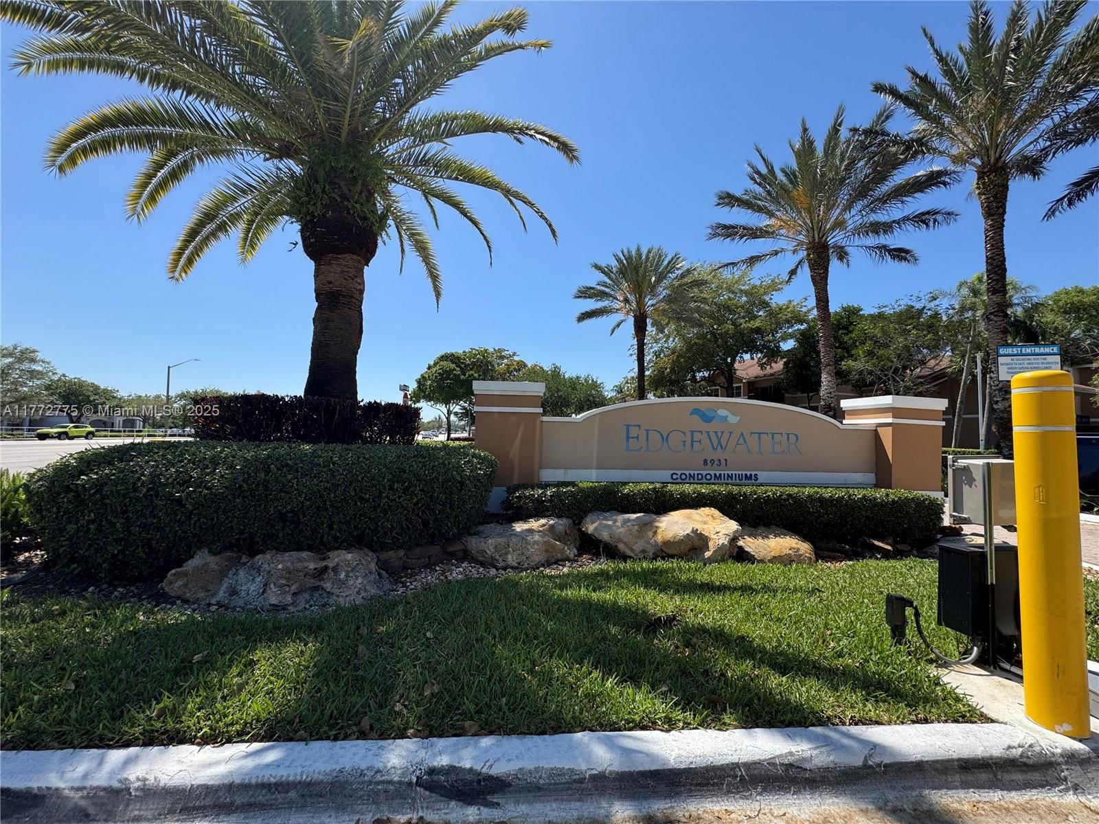 Real estate property located at 8801 Wiles Rd #108, Broward, Edgewater Condo, Coral Springs, FL