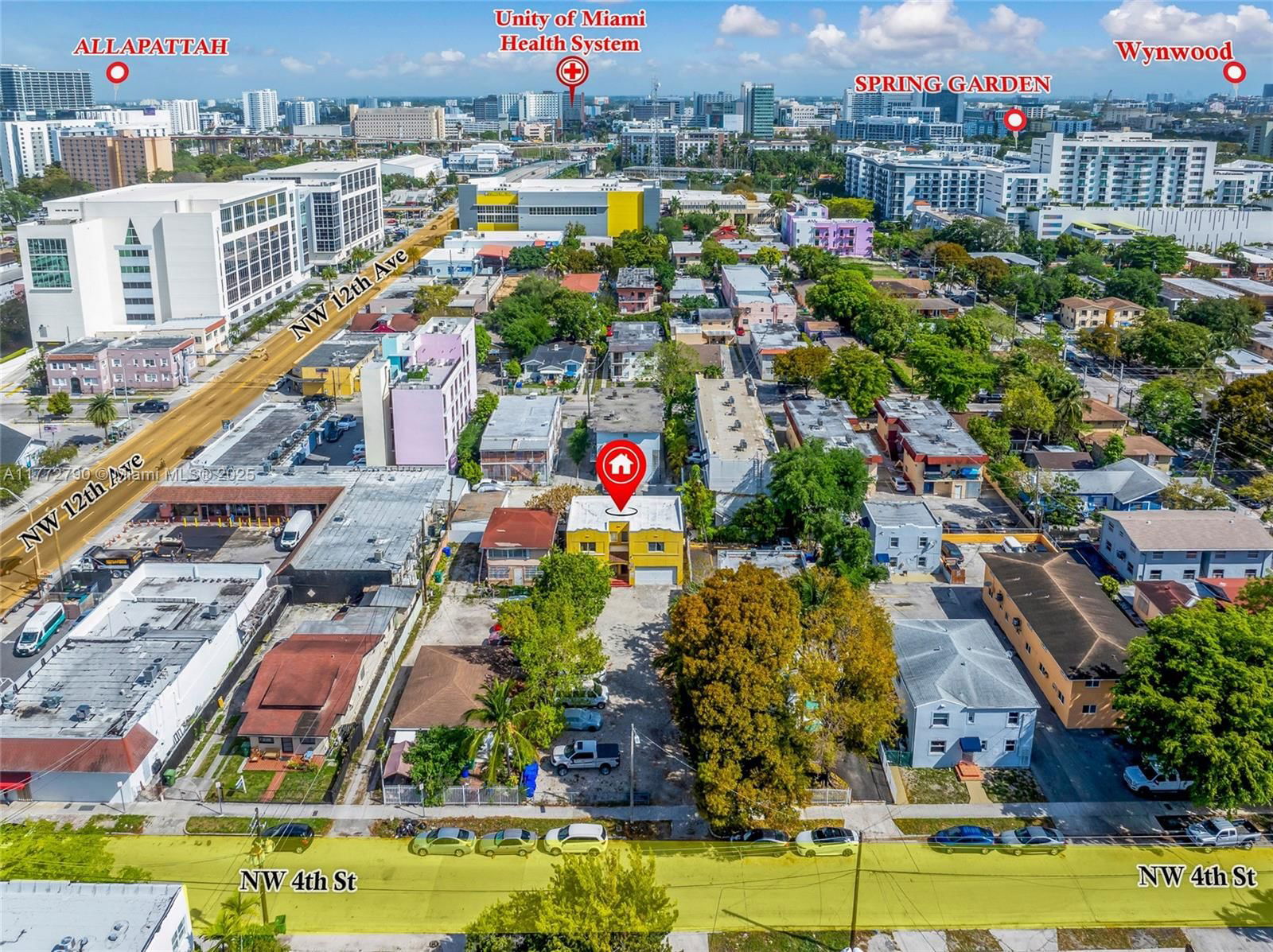 Real estate property located at 1145 4th St, Miami-dade, Lawrence Estates Land Co, Miami, FL