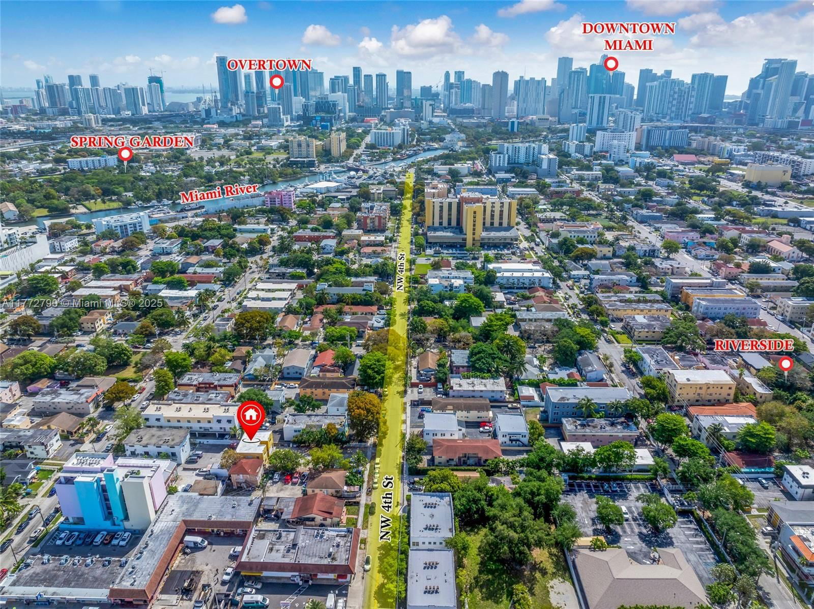 Real estate property located at 1145 4th St, Miami-dade, Lawrence Estates Land Co, Miami, FL