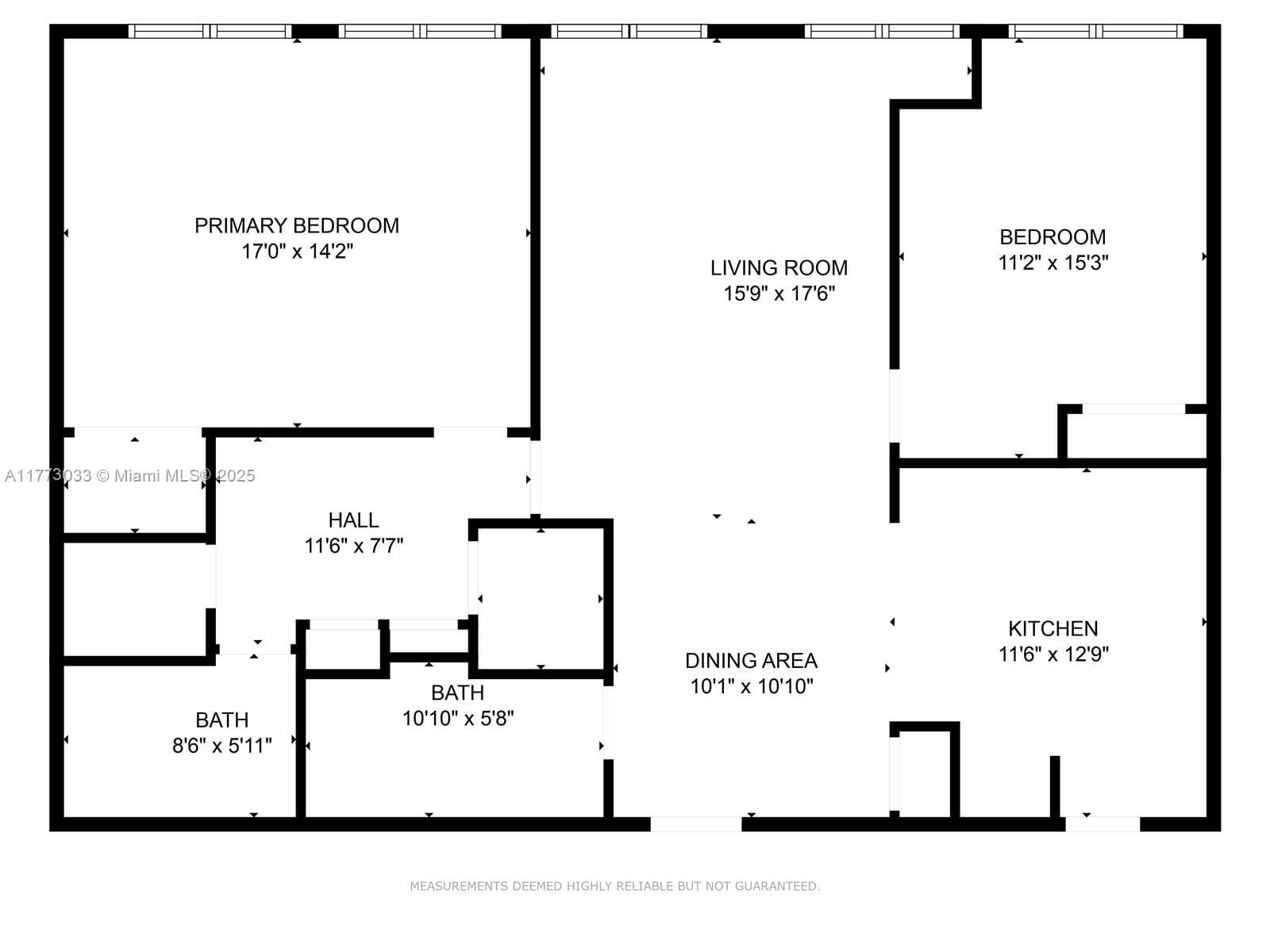 Real estate property located at 5055 Collins Ave #6G, Miami-dade, Crystal House Condo, Miami Beach, FL