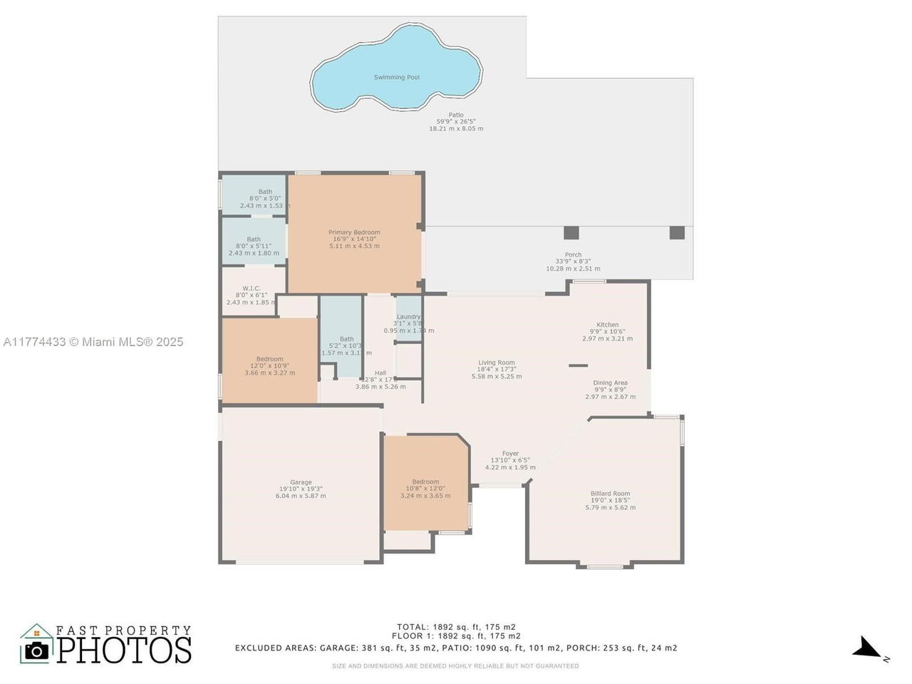 Real estate property located at 5711 88th Ter, Broward, Country Address Encore, Cooper City, FL