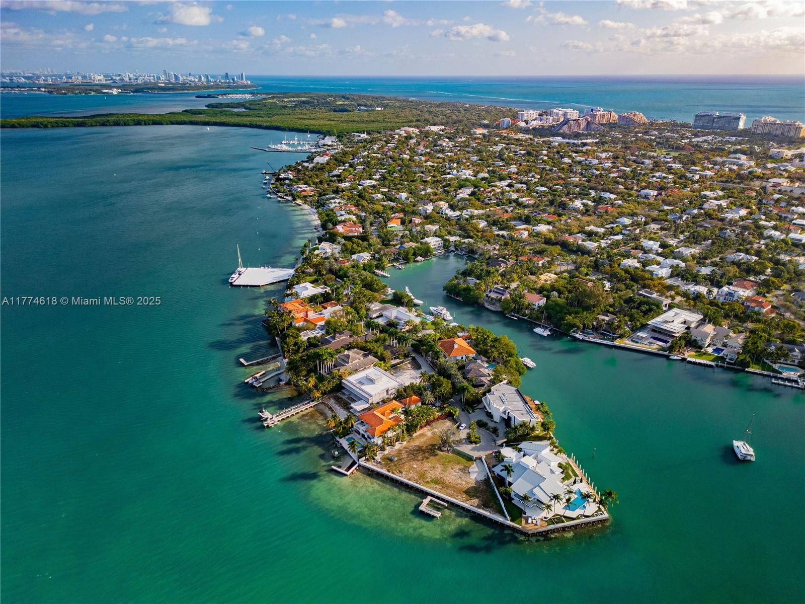 Real estate property located at 5 Harbor Pt, Miami-dade, Matheson Estates, Key Biscayne, FL