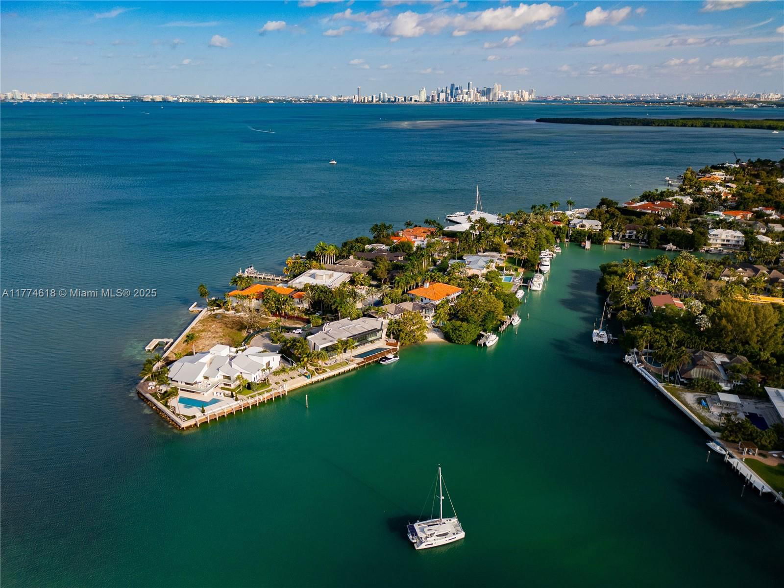 Real estate property located at 5 Harbor Pt, Miami-dade, Matheson Estates, Key Biscayne, FL