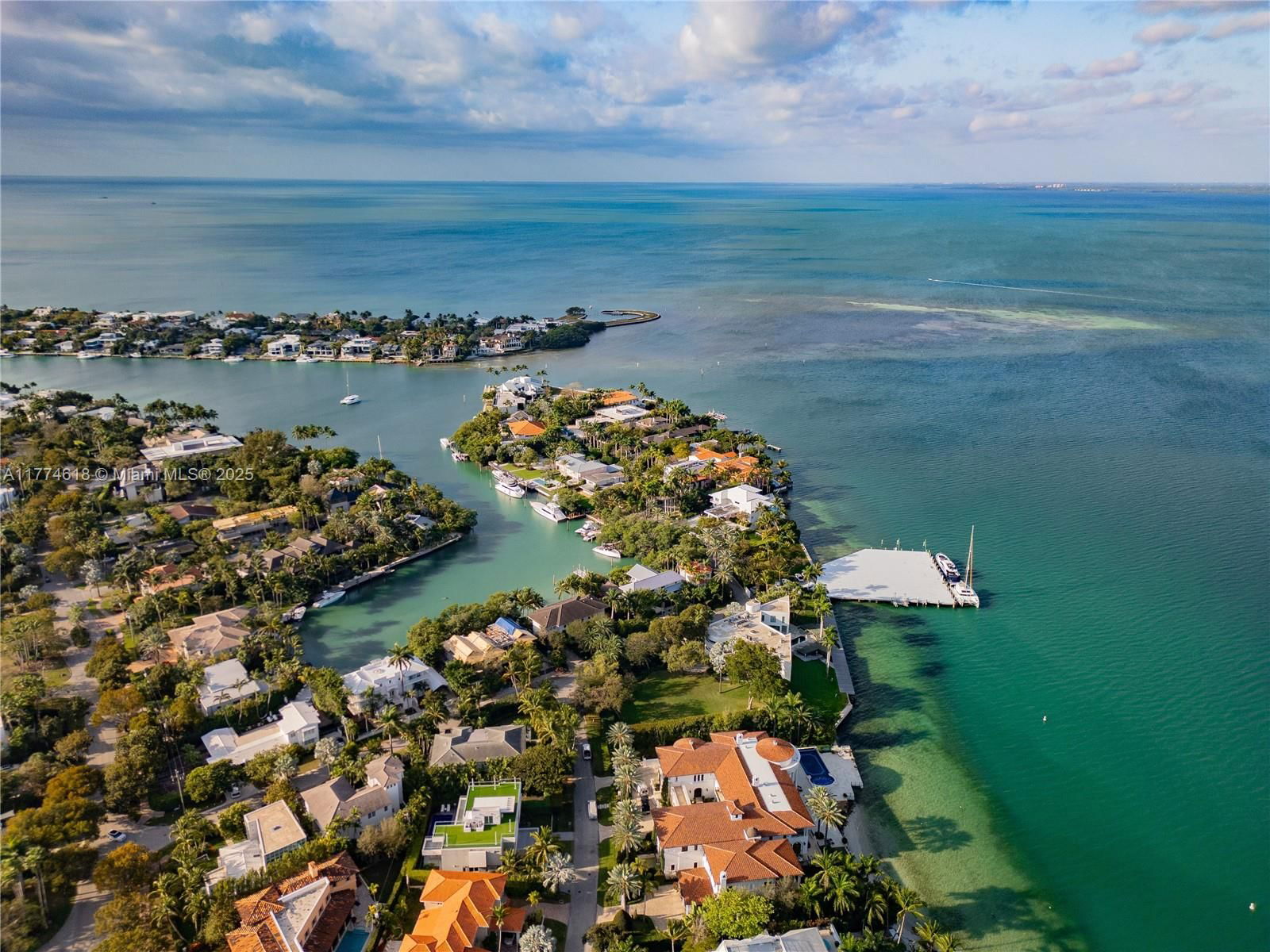 Real estate property located at 5 Harbor Pt, Miami-dade, Matheson Estates, Key Biscayne, FL