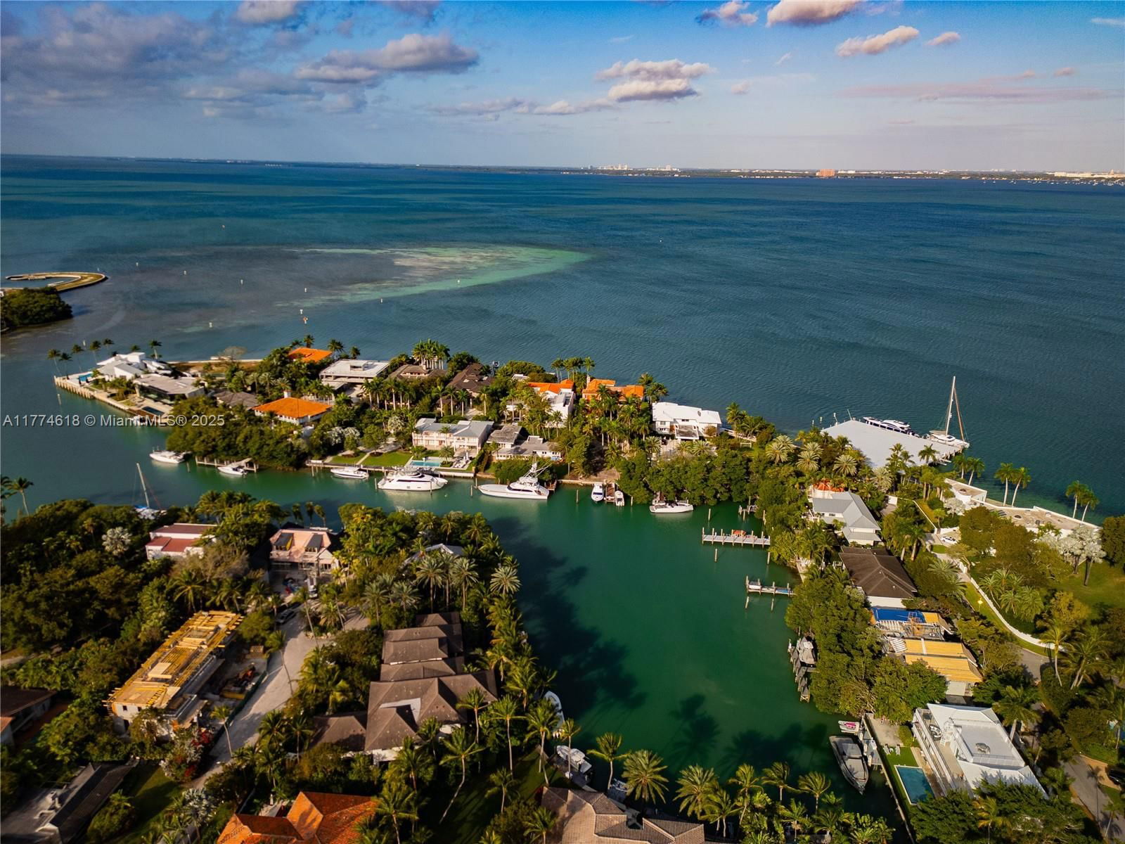 Real estate property located at 5 Harbor Pt, Miami-dade, Matheson Estates, Key Biscayne, FL