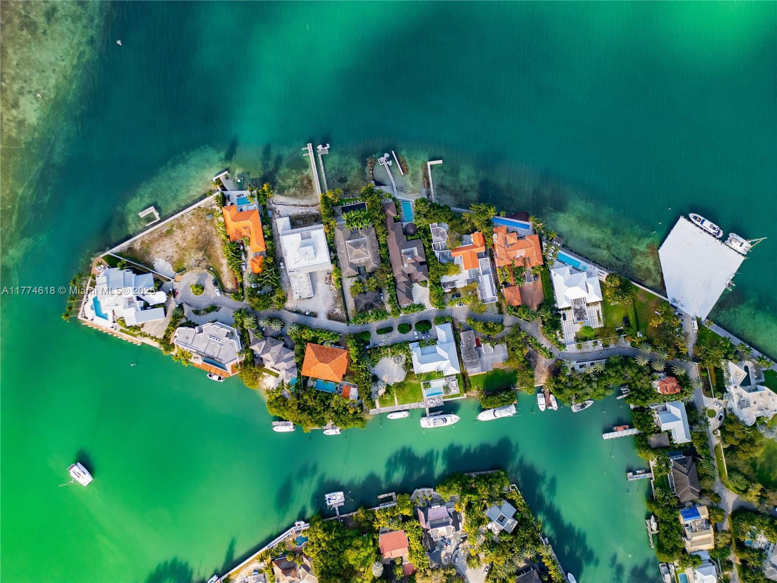 Real estate property located at 5 Harbor Pt, Miami-dade, Matheson Estates, Key Biscayne, FL