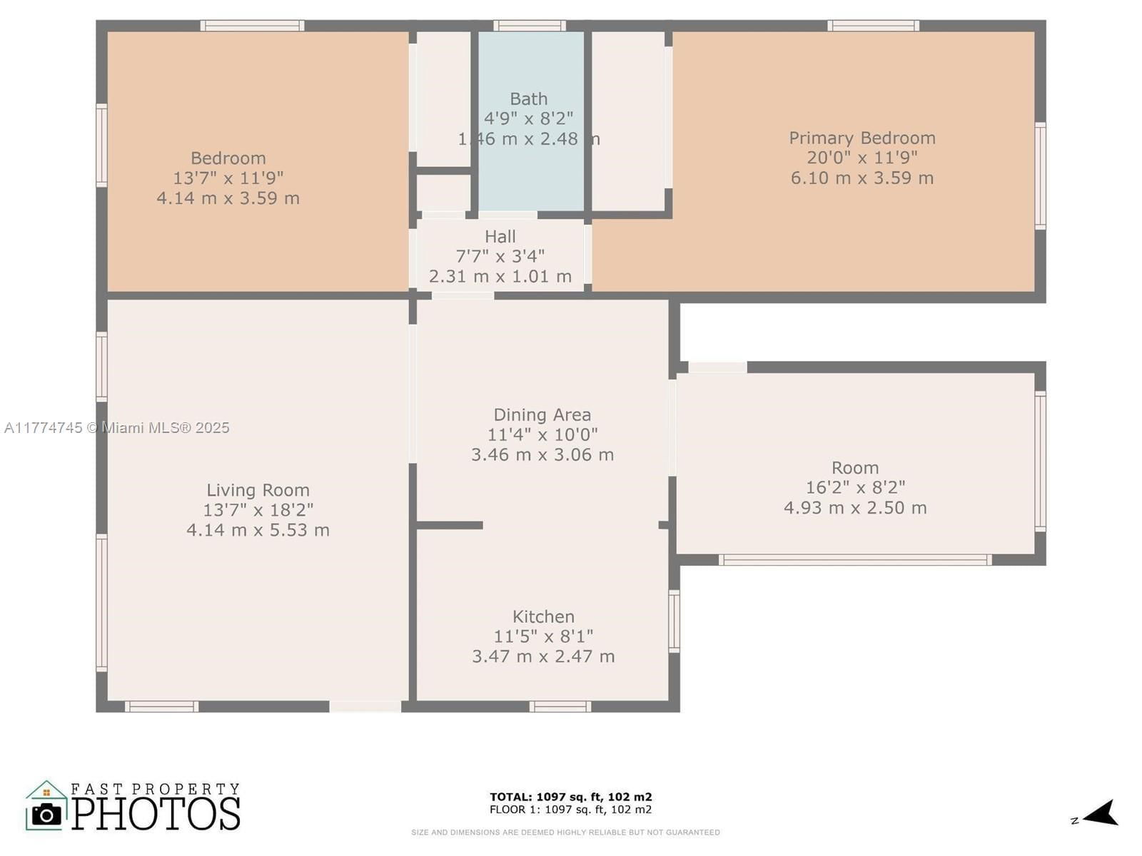 Real estate property located at 836 40th St, Miami-dade, Garden Sub Amd Pl, Miami Beach, FL