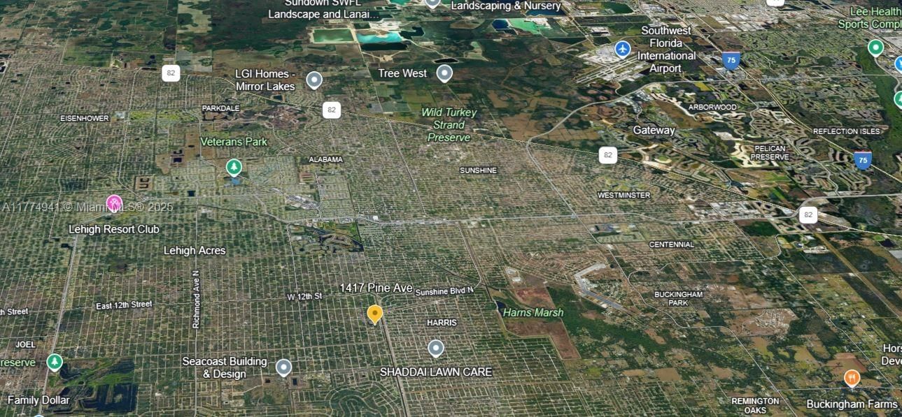 Real estate property located at 1417 Pine Ave, Lee, Lehigh Acres, Lehigh Acres, FL