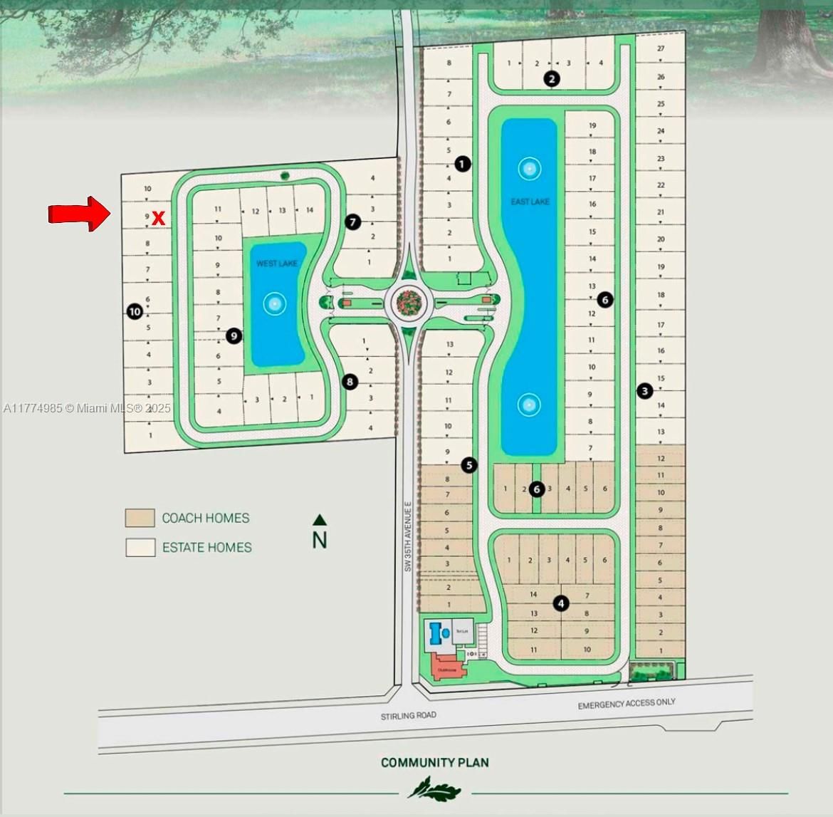 Real estate property located at 5725 Ashwood, Broward, Preserve At Emerald Hills, Hollywood, FL