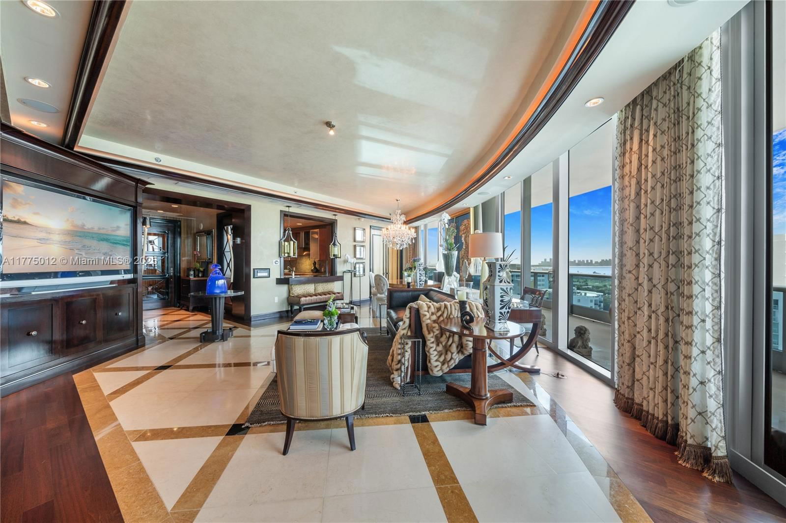 Real estate property located at 5959 Collins Ave #1801, Miami-dade, The Residences At The Bath, Miami Beach, FL