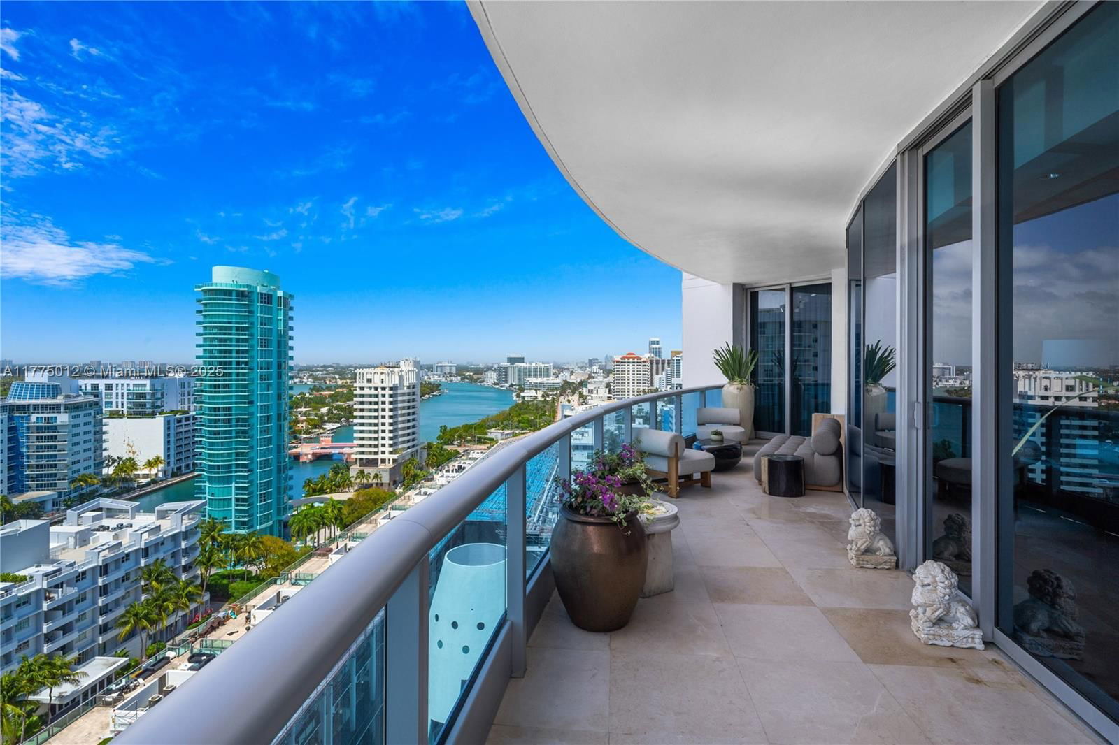 Real estate property located at 5959 Collins Ave #1801, Miami-dade, The Residences At The Bath, Miami Beach, FL