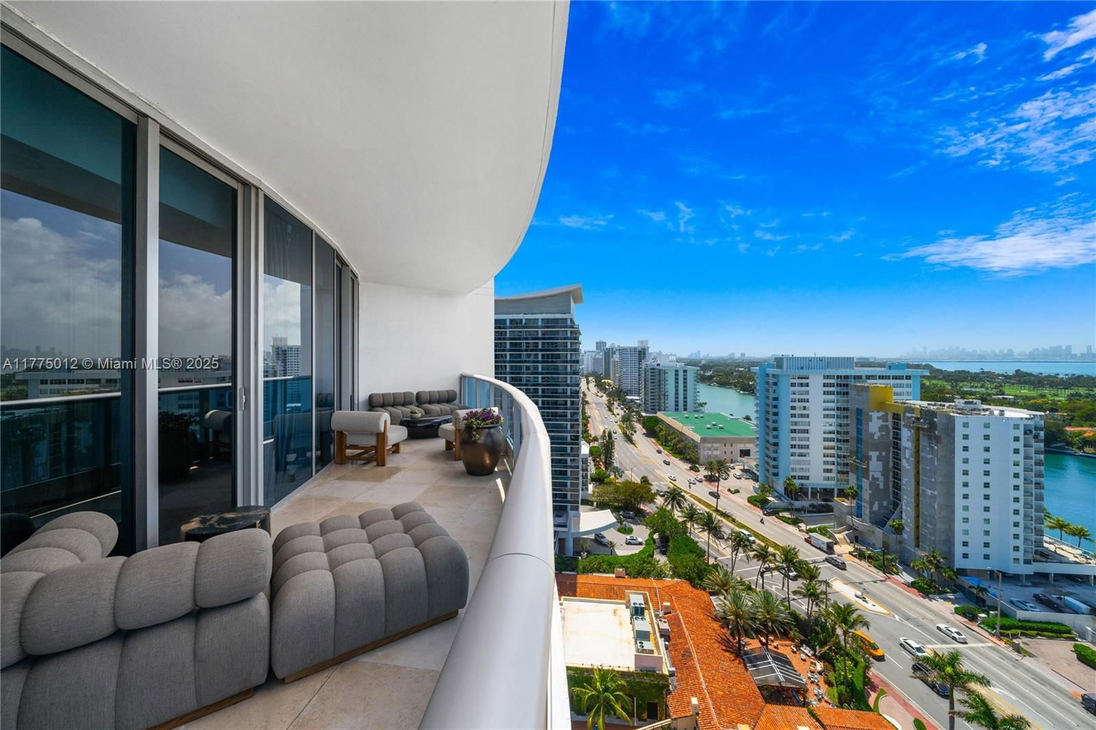 Real estate property located at 5959 Collins Ave #1801, Miami-dade, The Residences At The Bath, Miami Beach, FL